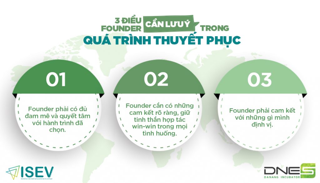 3 điều cần lưu ý khi thuyết phục co-founder